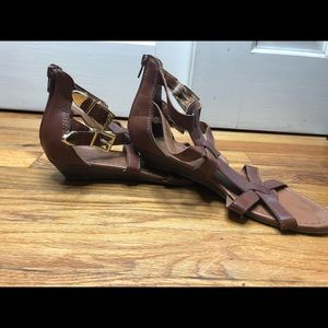 Brown sandals